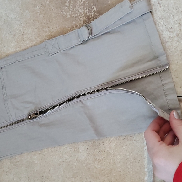 Parasuco demin cult - tan/cream with zippers - new condition - size 25 - Picture 6 of 8